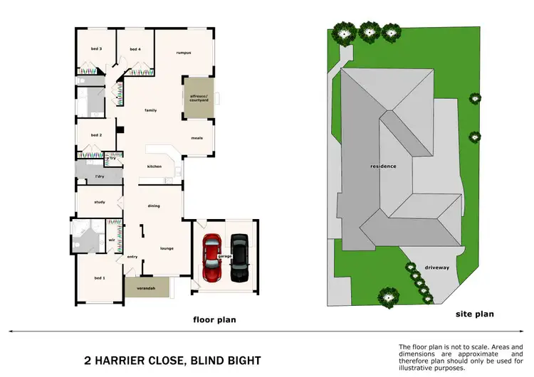Floorplan of Homely house listing, 2 Harrier Close, Blind Bight VIC 3980