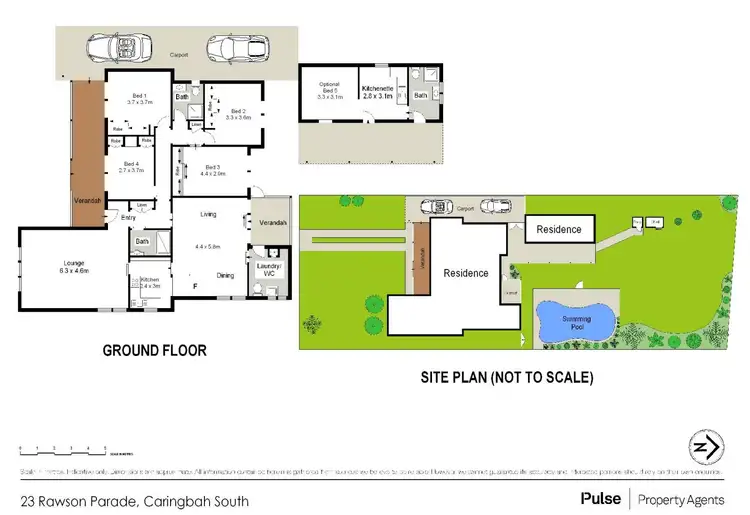 Floorplan of Homely house listing, 23 Rawson Parade, Caringbah South NSW 2229