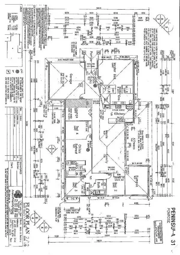Floorplan of Homely house listing, 74 Ambrose Drive, Augustine Heights QLD 4300