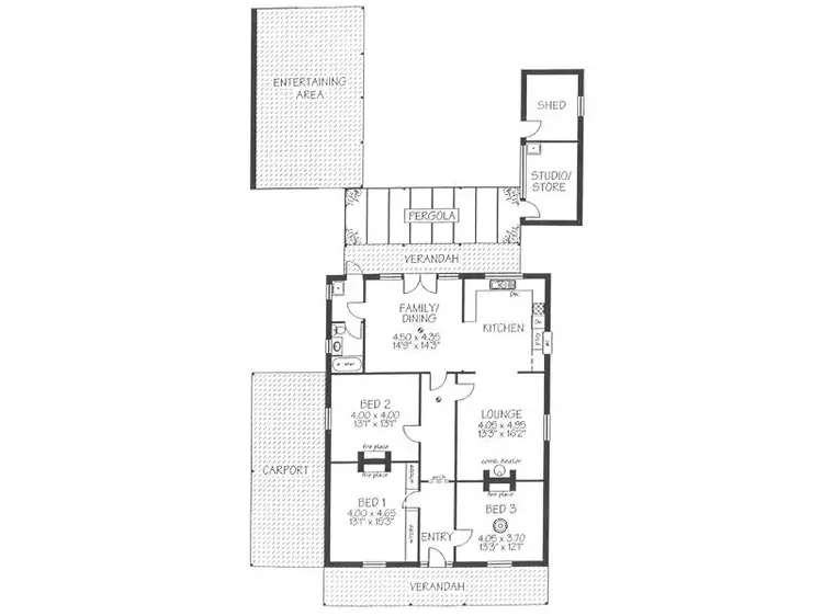 Floorplan of Homely house listing, 3 Tutt Avenue, Kingswood SA 5062