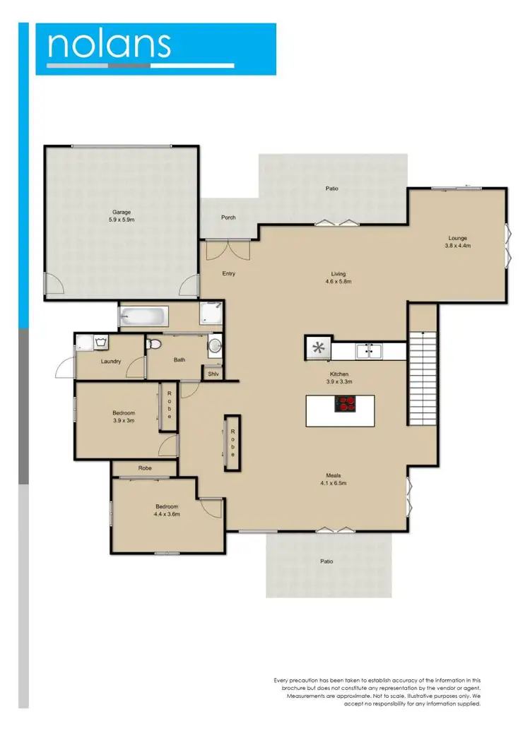 Floorplan of Homely house listing, 6 Waverider Close, Safety Beach NSW 2456