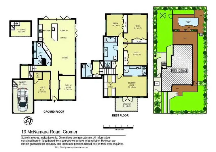 Floorplan of Homely house listing, 13 McNamara Road, Cromer NSW 2099