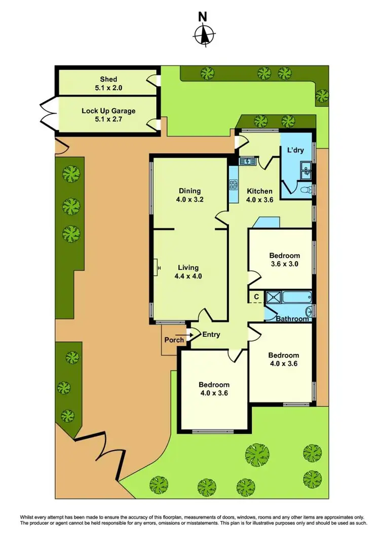 Floorplan of Homely house listing, 45 Windsor Street, Footscray VIC 3011
