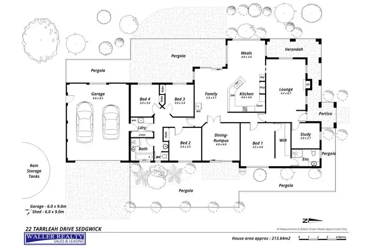 Floorplan of Homely house listing, 22 Tarrleah Drive, Sedgwick VIC 3551