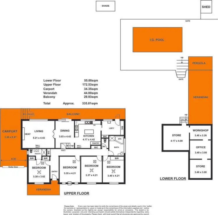 Floorplan of Homely house listing, 23 Milperra Avenue, Banksia Park SA 5091
