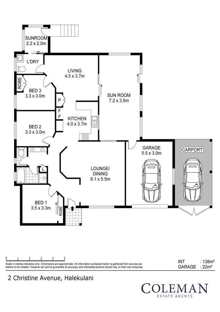 Floorplan of Homely house listing, 2 Christine Avenue, Halekulani NSW 2262