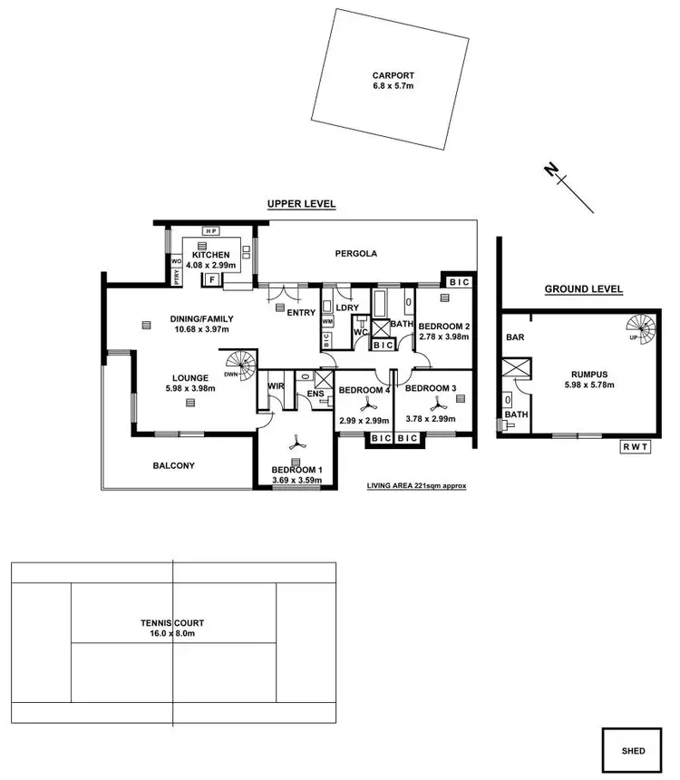 Floorplan of Homely house listing, 16 Hogarth Road, Panorama SA 5041