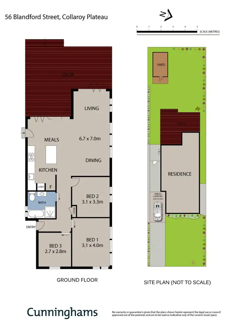 Floorplan of Homely house listing, 56 Blandford Street, Collaroy Plateau NSW 2097