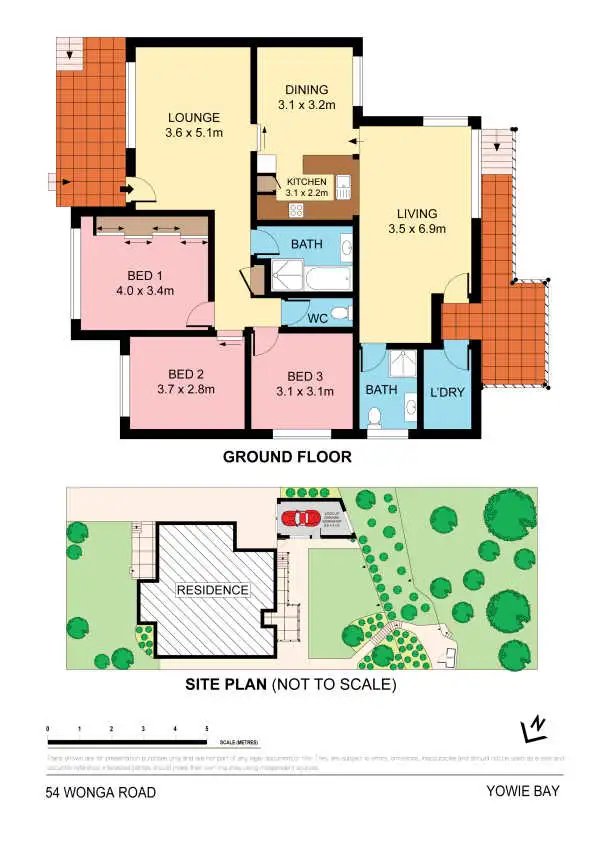 Floorplan of Homely house listing, 54 Wonga Road, Yowie Bay NSW 2228