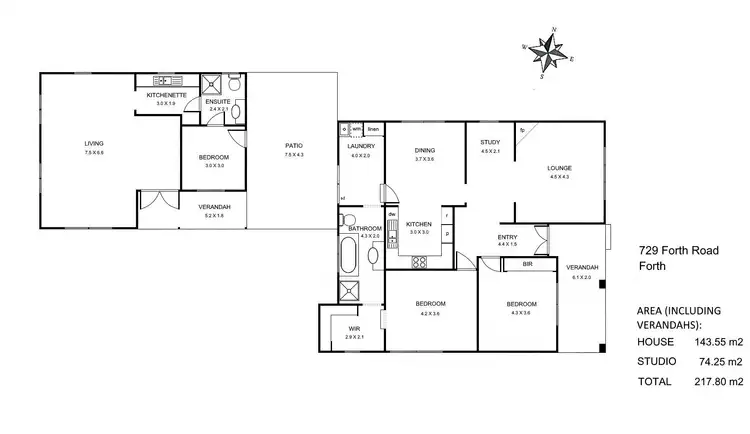 Floorplan of Homely house listing, 729 Forth Road, Forth TAS 7310