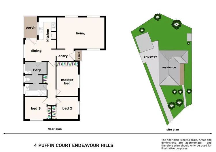 Floorplan of Homely house listing, 4 Puffin Court, Endeavour Hills VIC 3802