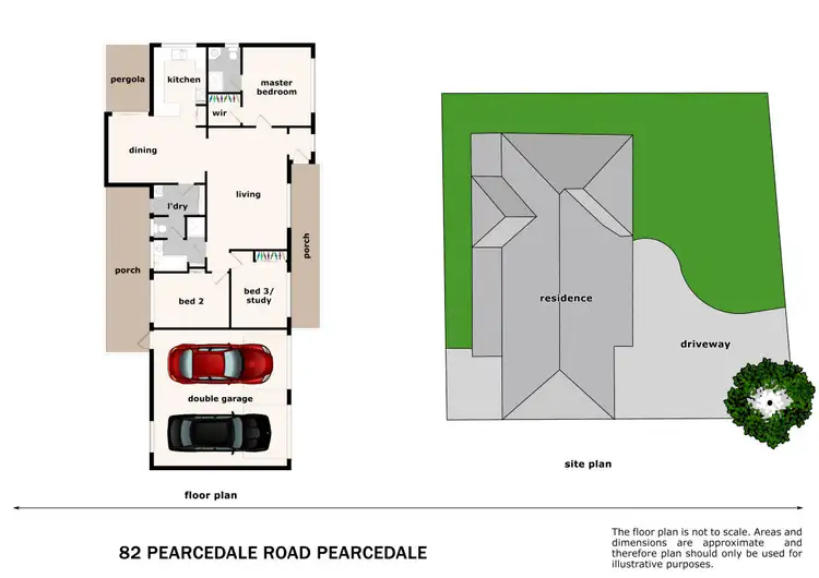 Floorplan of Homely house listing, 82 Pearcedale Road, Pearcedale VIC 3912