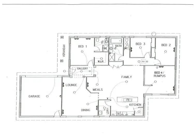 Floorplan of Homely house listing, 8 Claremon Place, Lennox Head NSW 2478