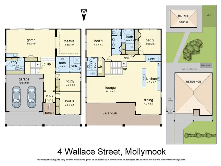 Floorplan of Homely house listing, 4 Wallace Street, Mollymook NSW 2539