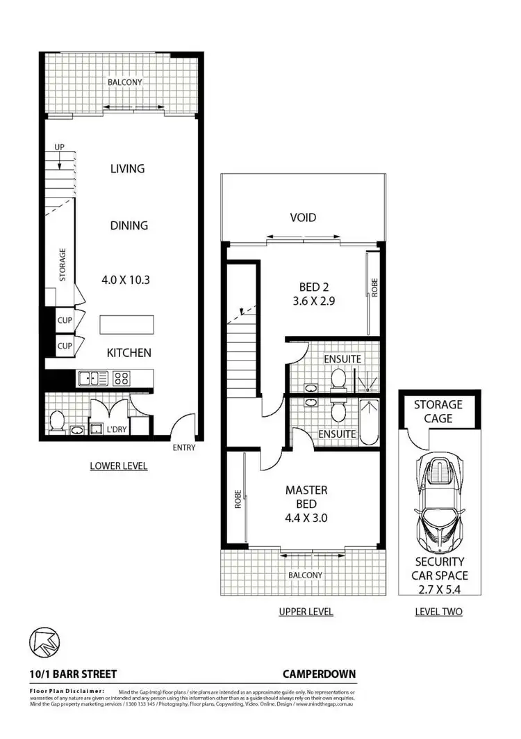 Floorplan of Homely apartment listing, 10/1 Barr Street, Camperdown NSW 2050