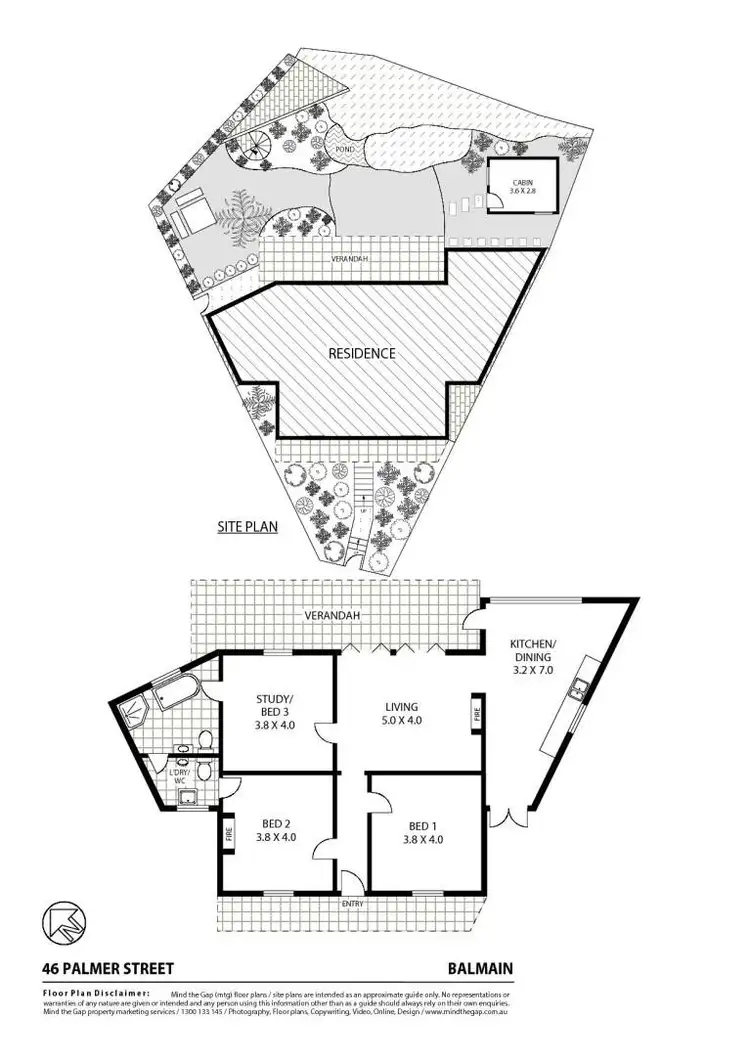 Floorplan of Homely house listing, 46 Palmer Street, Balmain NSW 2041