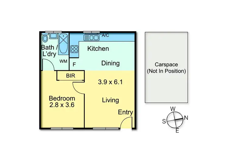 Floorplan of Homely apartment listing, 3/62 Dundas Street, Thornbury VIC 3071