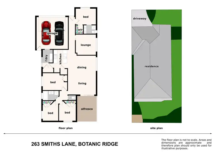 Floorplan of Homely house listing, 263 Smiths Lane, Botanic Ridge VIC 3977