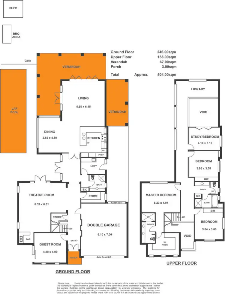 Floorplan of Homely house listing, 5 Strathmore Avenue, Lockleys SA 5032