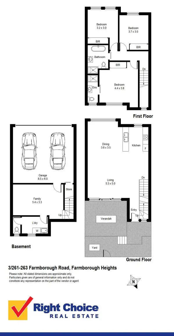 Floorplan of Homely townhouse listing, 3/261-263 Farmborough Road, Farmborough Heights NSW 2526