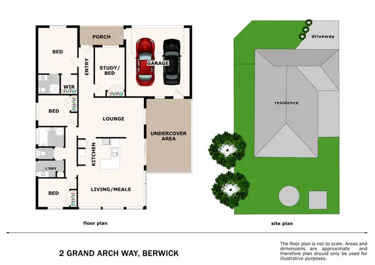 Floorplan of Homely house listing, 2 Grand Arch Way, Berwick VIC 3806