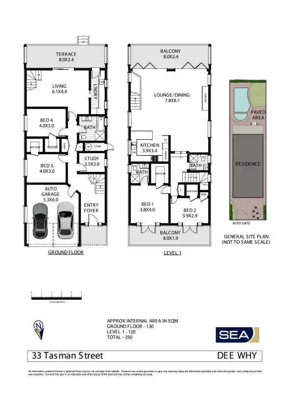 Floorplan of Homely house listing, 33 Tasman Street, Dee Why NSW 2099