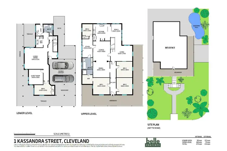 Floorplan of Homely house listing, 1 Kassandra Street, Cleveland QLD 4163