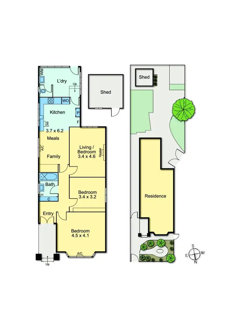 Floorplan of Homely house listing, 157 Miller Street, Thornbury VIC 3071