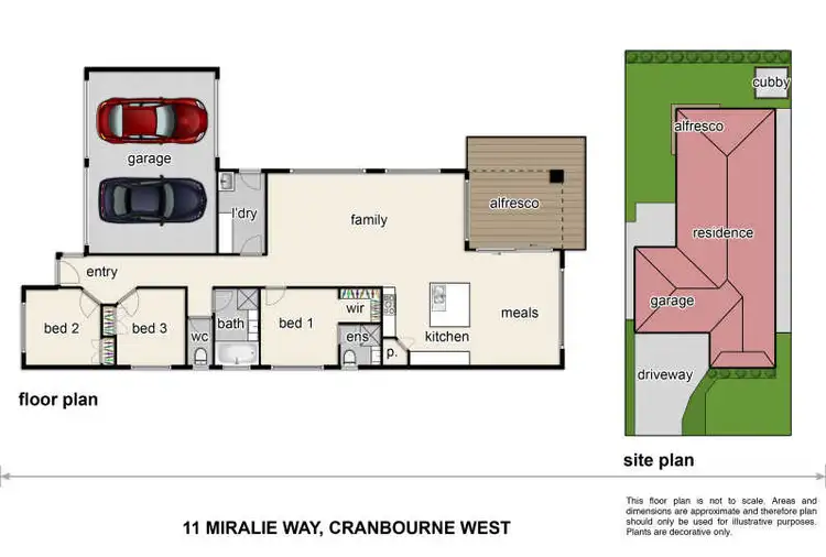 Floorplan of Homely house listing, 11 Miralie Way, Cranbourne West VIC 3977