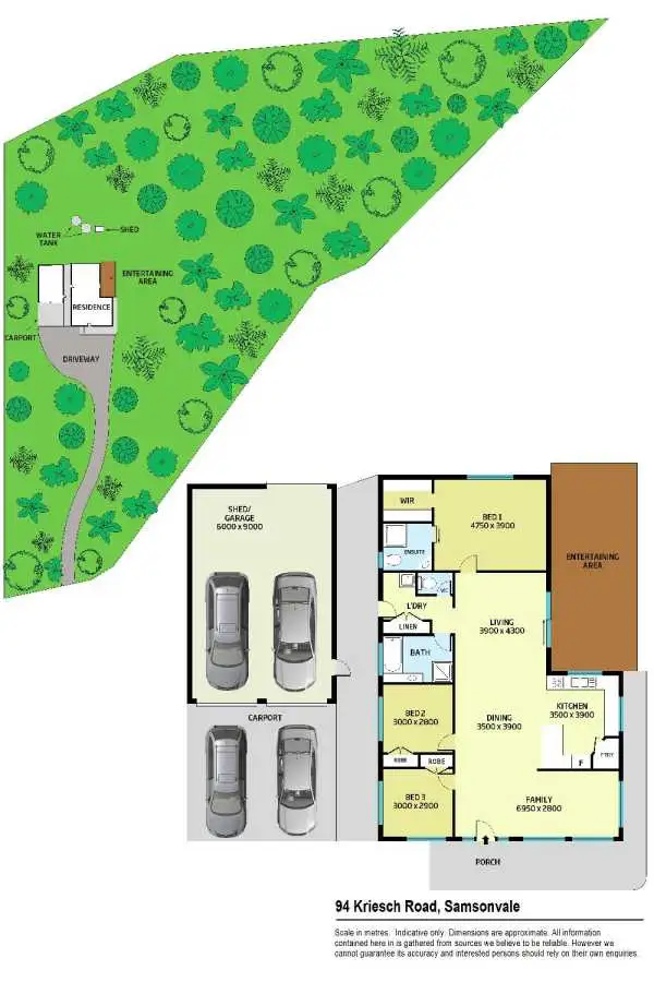 Floorplan of Homely rural property listing, 94 Kriesch Road, Samsonvale QLD 4520