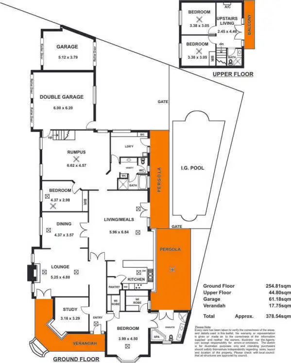 Floorplan of Homely house listing, 5 McCabe Court, Rostrevor SA 5073