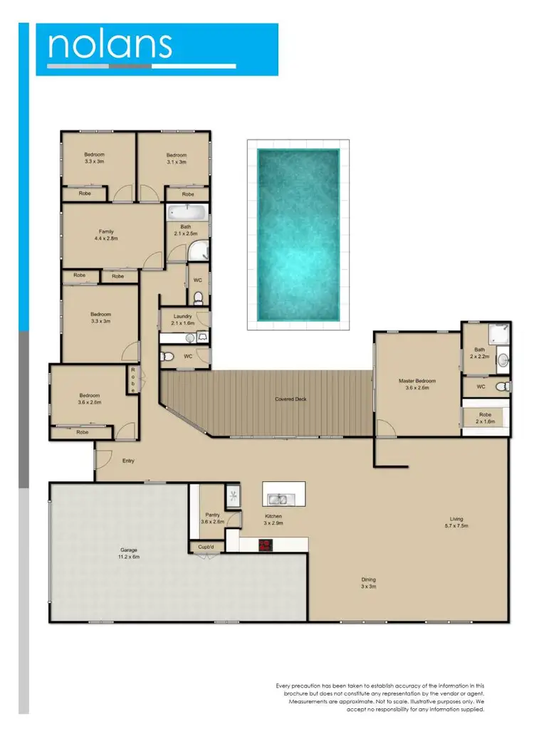Floorplan of Homely house listing, 74 Roselands Drive, Coffs Harbour NSW 2450