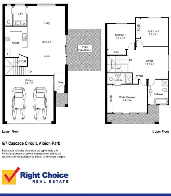 Floorplan of Homely house listing, 5/7 Cascade Circuit, Albion Park NSW 2527