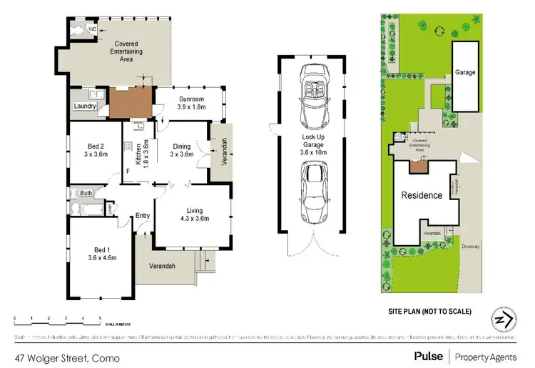 Floorplan of Homely house listing, 47 Wolger Street, Como NSW 2226
