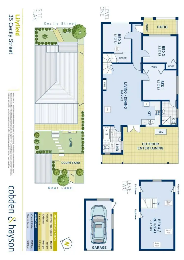 Floorplan of Homely house listing, 35 Cecily Street, Lilyfield NSW 2040