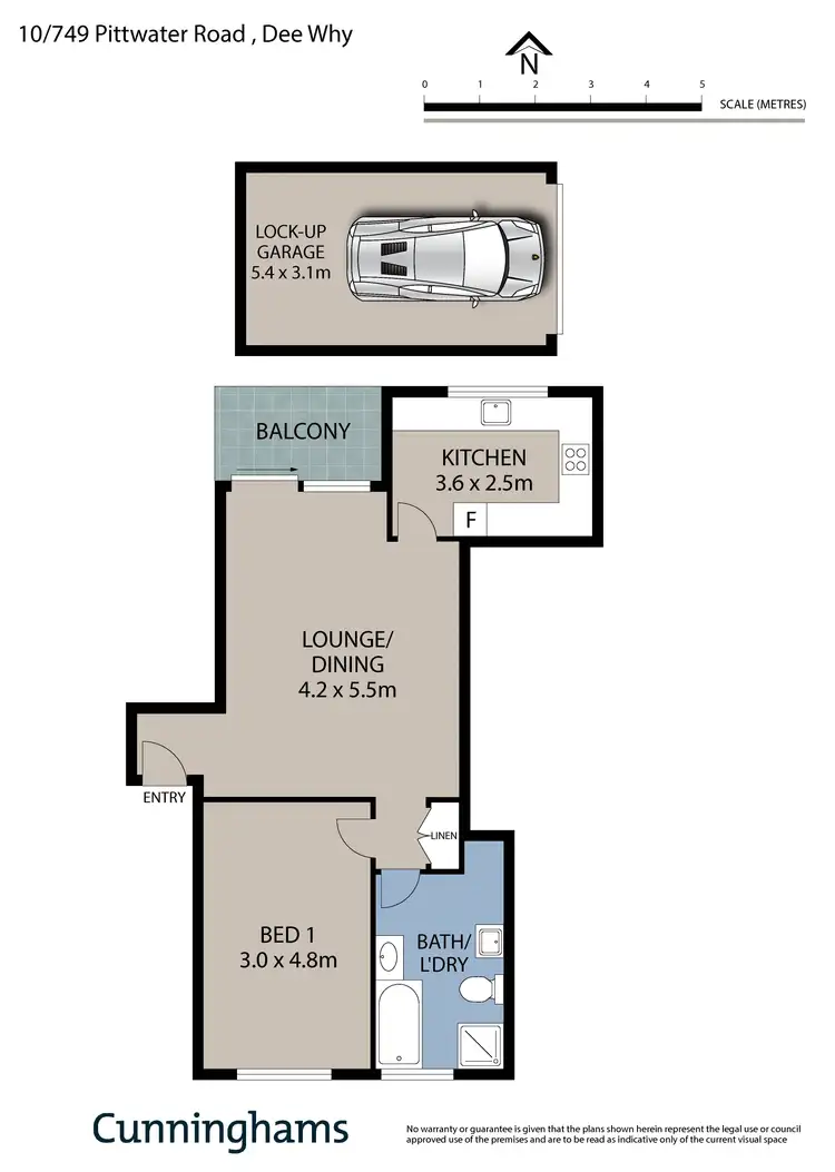 Floorplan of Homely apartment listing, 10/749 Pittwater Road, Dee Why NSW 2099