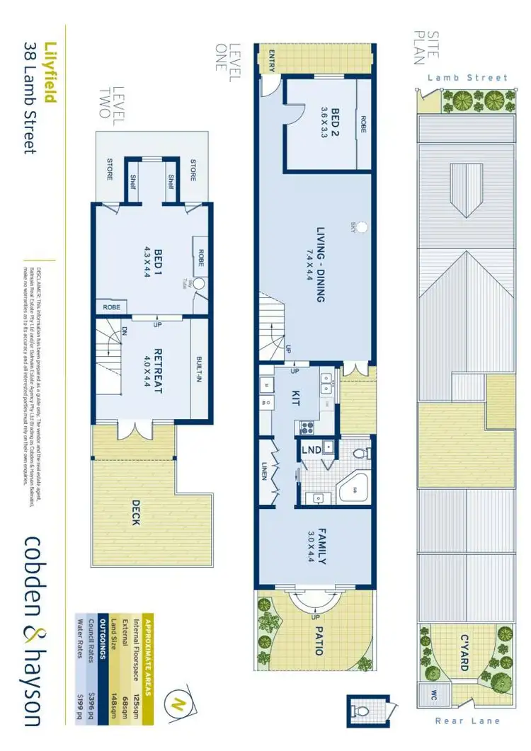 Floorplan of Homely house listing, 38 Lamb Street, Lilyfield NSW 2040