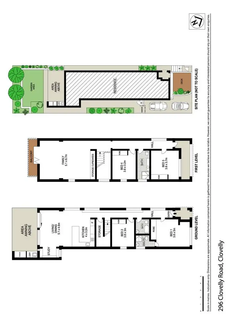 Floorplan of Homely house listing, 296 Clovelly Road, Clovelly NSW 2031