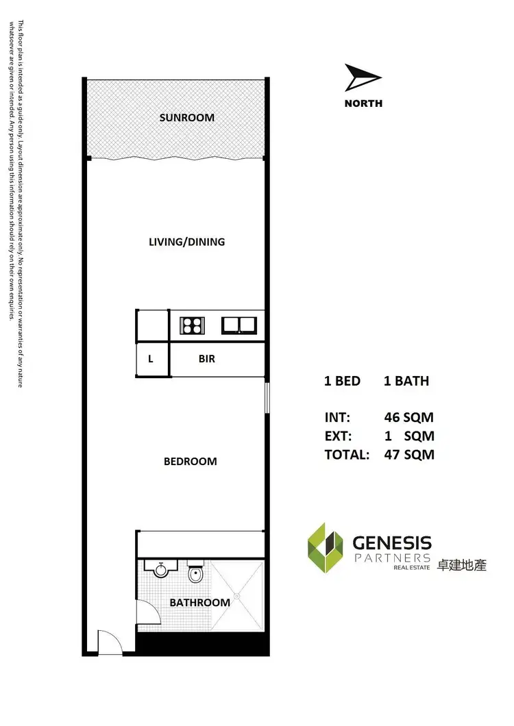 Floorplan of Homely apartment listing, 1510/2 Chippendale Way, Chippendale NSW 2008