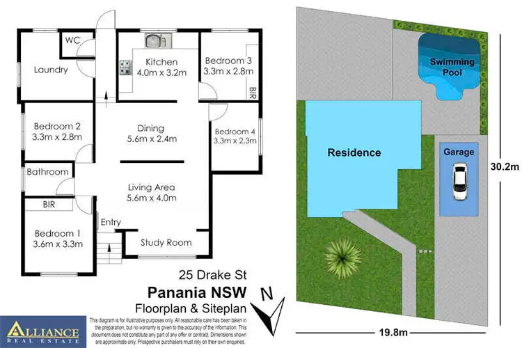 Floorplan of Homely house listing, 25 Drake Street, Panania NSW 2213