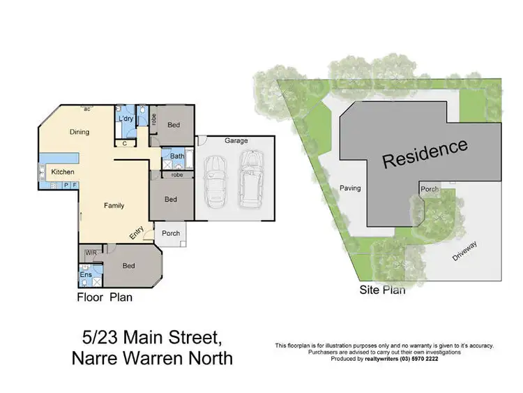 Floorplan of Homely house listing, 5/23 Main Street, Narre Warren North VIC 3804