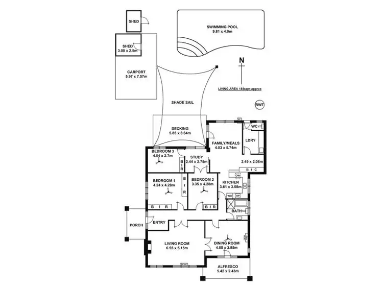 Floorplan of Homely house listing, 47 Grandview Grove, Toorak Gardens SA 5065