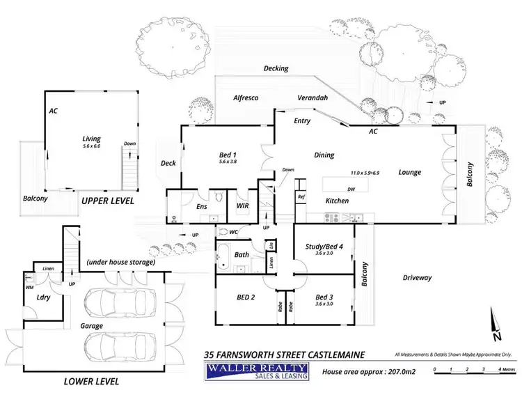 Floorplan of Homely house listing, 35 Farnsworth Street, Castlemaine VIC 3450