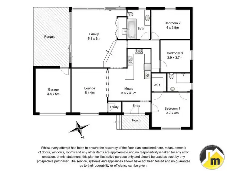 Floorplan of Homely house listing, 8 Hillcrest Avenue, Mount Gambier SA 5290