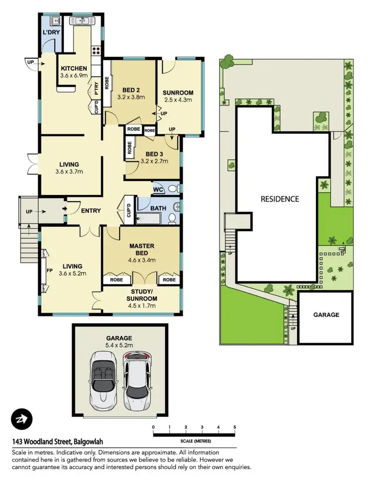 Floorplan of Homely house listing, 143 Woodland Street, Balgowlah NSW 2093