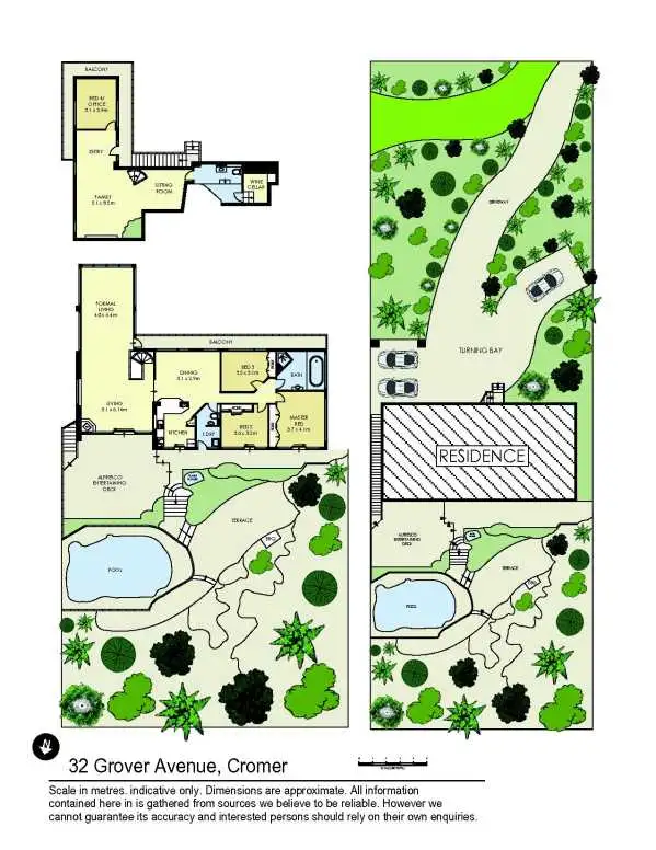 Floorplan of Homely house listing, 32 Grover Avenue, Cromer NSW 2099