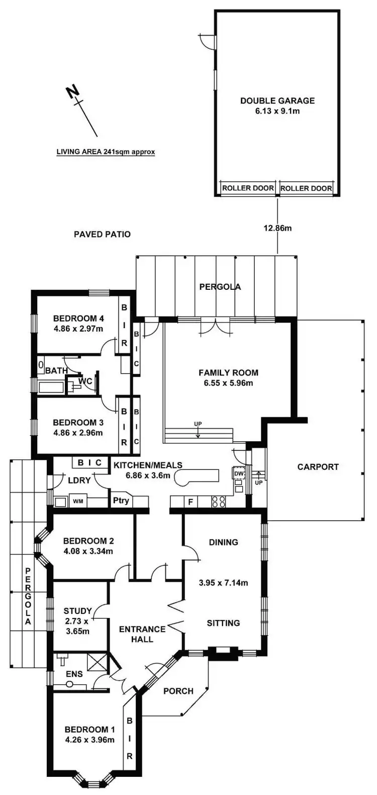 Floorplan of Homely house listing, 6 View Road, Walkerville SA 5081