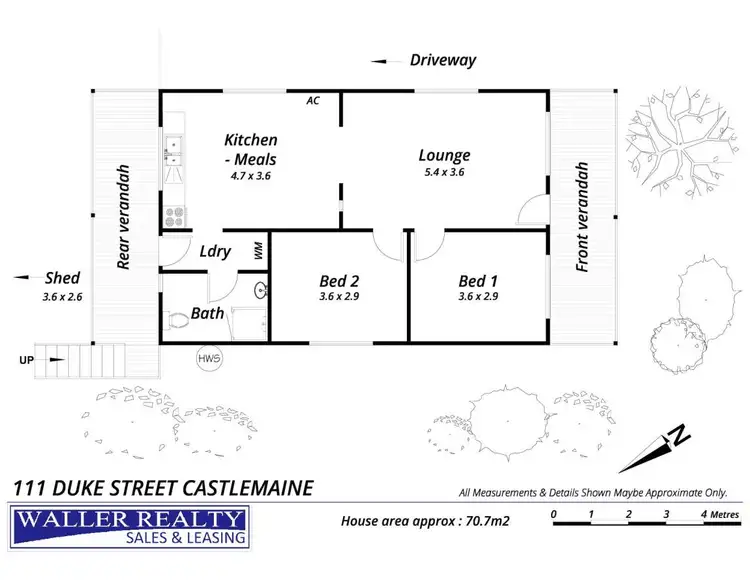 Floorplan of Homely house listing, 111 Duke Street, Castlemaine VIC 3450