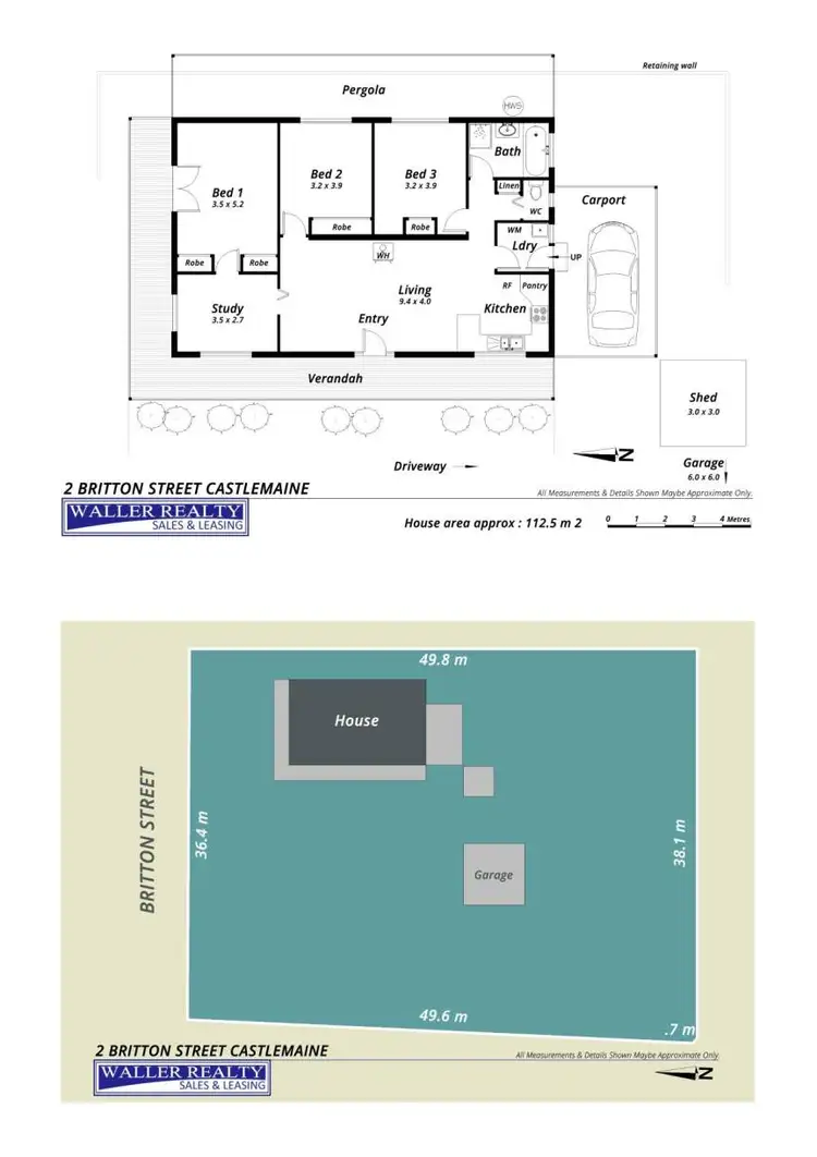 Floorplan of Homely house listing, 2 Britton Street, Castlemaine VIC 3450
