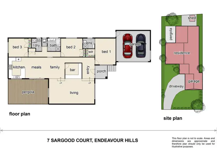 Floorplan of Homely house listing, 7 Sargood Court, Endeavour Hills VIC 3802